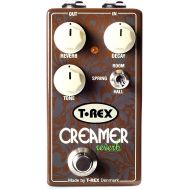 T-Rex Engineering CREAMER Reverb Guitar Effects Pedal Provides Room, Spring, and Hall Reverb with Tone Control (10092)