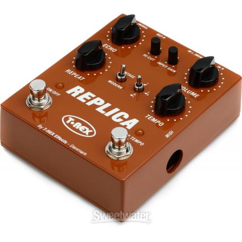  T-Rex Replica Stereo Delay Pedal with Tap Tempo Demo