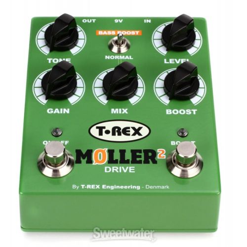  T-Rex Moller 2 Classic Overdrive Pedal with Clean Boost