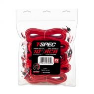 T-Spec V6RCA-102-10 2-Channel V-6 Series RCA Cable 10-Pack