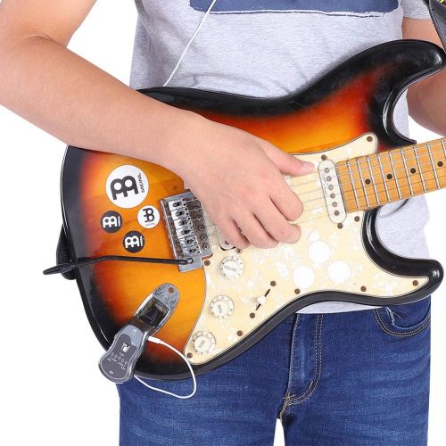  T-best Guitar Effector,Bluetooth Guitar Effector Portable USB Rechargeable Long Service Bluetooth 5 Sound Modes 6.35MM Guitar Synthesize Connector