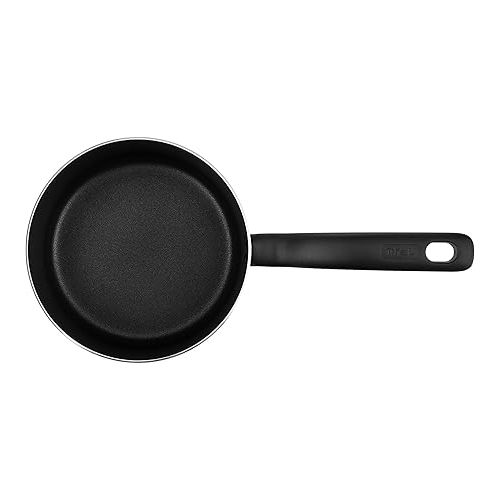 테팔 T-fal Initiatives Nonstick Sauce Pan 3 Quart Oven Safe 350F Cookware, Pots and Pans, Dishwasher Safe Black, Small