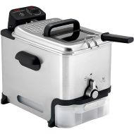 T-fal 3.5L Stainless Steel Deep Fryer with Basket, 1700W, Oil Filtration, Temp Control, Digital Timer, Dishwasher Safe Parts