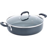 T-fal Specialty Nonstick Saute Pan 12 Inch Oven Safe 350F Cookware, Pots and Pans, Dishwasher Safe Black