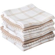 T-fal Premium Waffle Dish Cloths: Highly Absorbent, Super Soft Long Lasting - 100% Cotton, 12