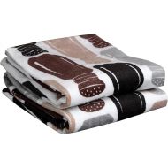 T-fal Textiles 2pk Fiber Reactive Print Kitchen Towel, Salt & Pepper