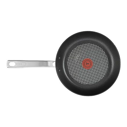 테팔 T-fal ProGrade Nonstick Fry Pan 10 Inch Induction Oven Broiler Safe 500F Cookware, Pots and Pans, Dishwasher Safe Black