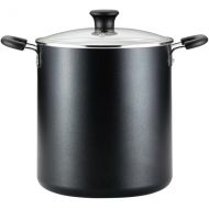 T-fal Initiatives Nonstick Stockpot 8 Quart Oven Safe 350F Cookware, Pots and Pans, Dishwasher Safe Black