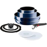 ティファ?ル(T-fal) Ingenio Neo Pot and Pan Set, 9点セット, blue