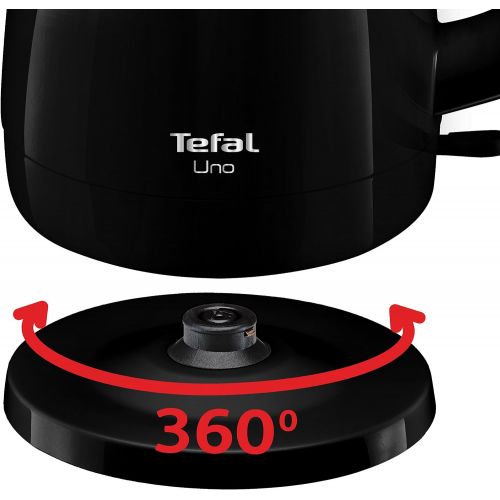 테팔 Tefal Uno KO1508DE Wasserkocher (1,5 Liter) schwarz