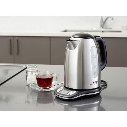 테팔 Tefal KI240D10 / KI240D Wasserkocher, Edelstahl, 1.7 liters, Metallic