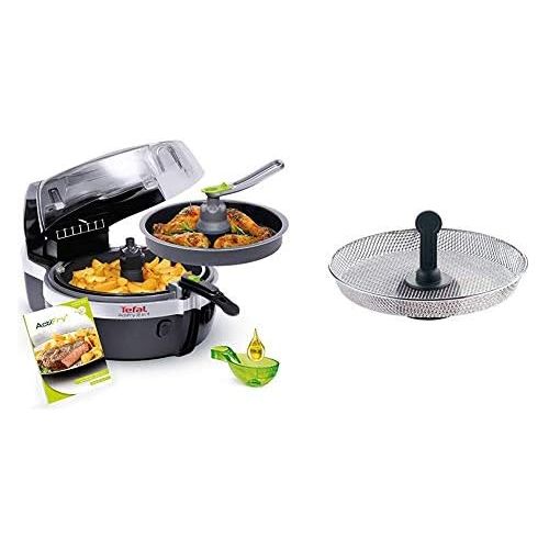 테팔 Tefal ActiFry YV960130 2in1 Heissluft-Fritteuse (1,5 kg Fassungsvermoegen, 1.400 Watt, inkl. Rezeptbuch)