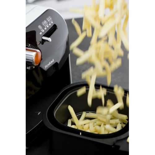 테팔 Tefal FX100015 Heissluft-Fritteuse Fry Delight, 0,8 kg Fassungsvermoegen, 1400 W, schwarz