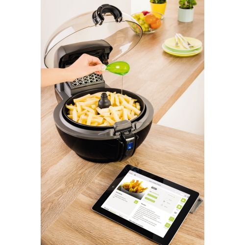 테팔 Tefal Actifry Smart XL - deep fryers (Single, Black, Stand-alone, ActiFry, Buttons)