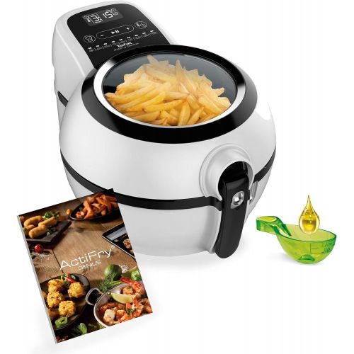 테팔 Tefal ActiFry Genius FZ7600 Heissluft-Fritteuse (fuer gesunde Rezepte, 1.2 kg Fassungsvermoegen, verstellbare Temperatur bis 220°C, inkl. Rezeptbuch)