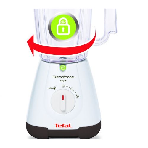 테팔 Tefal BL305140 Plastic Blendforce 1.7L 400W Blender - White