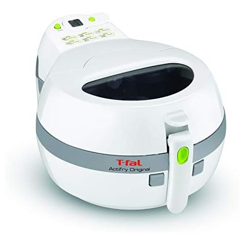 테팔 Tefal ActiFry FZ7100 Heissluftfritteuse (1400 Watt, 1 Kilo Fassungsvermoegen) weiss/grau