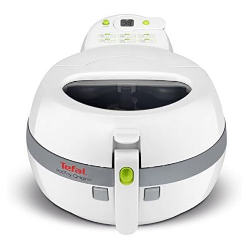 테팔 Tefal ActiFry FZ7100 Heissluftfritteuse (1400 Watt, 1 Kilo Fassungsvermoegen) weiss/grau