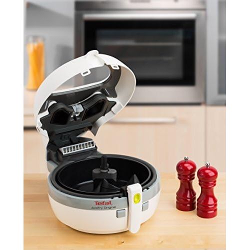 테팔 Tefal ActiFry FZ7100 Heissluftfritteuse (1400 Watt, 1 Kilo Fassungsvermoegen) weiss/grau