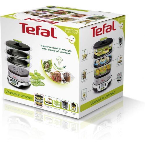 테팔 Tefal VS4003 Dampfgarer VitaCuisine Compact 1800 W