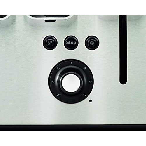 테팔 Tefal TT770811Toaster Edelstahl, 4Schlitze