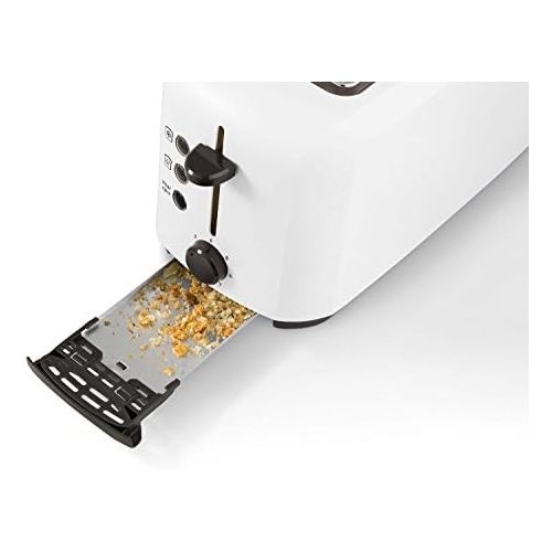 테팔 Tefal TL270101 Brot-Toaster mit 2 Langen Weiss