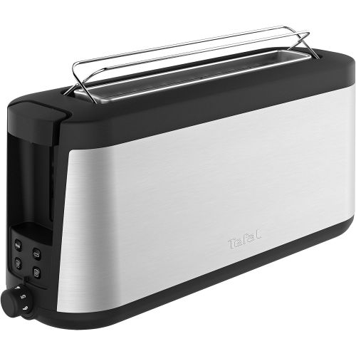 테팔 Tefal Element TL4308 Toaster, 7 Braunungsstufen (1000 Watt) silber/schwarz