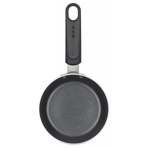 테팔 Tefal Ideal B36700 Mini-Blini-Pfanne 12 cm, Aluminium, schwarz