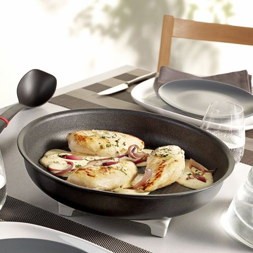 테팔 Tefal Ingenio Expertise Aluminium-Pfanne, Schwarz, Aluminium, schwarz, 28 cm