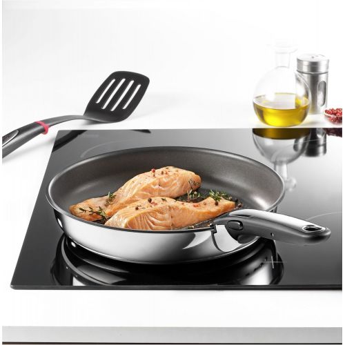 테팔 Tefal Ingenio Topf-Set:, Edelstahl, Edelstahl, 39 x 39 x 28 cm