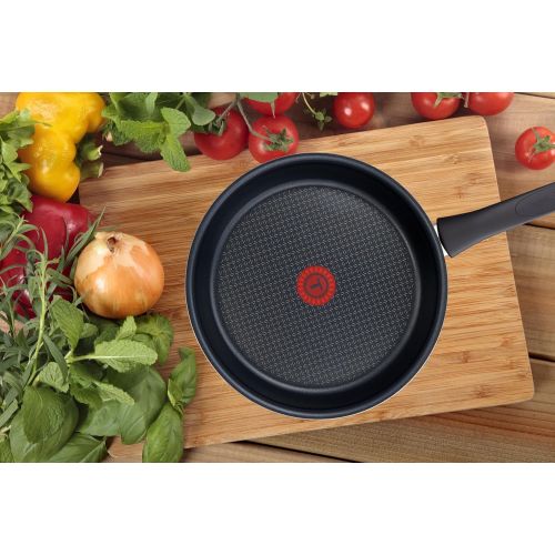 테팔 Tefal Elegance C36708 Bratpfanne 32 cm, Aluminium, schwarz