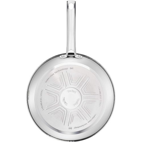 테팔 Tefal A70404 Duetto Edelstahlpfanne Induktion versiegelt 24 cm