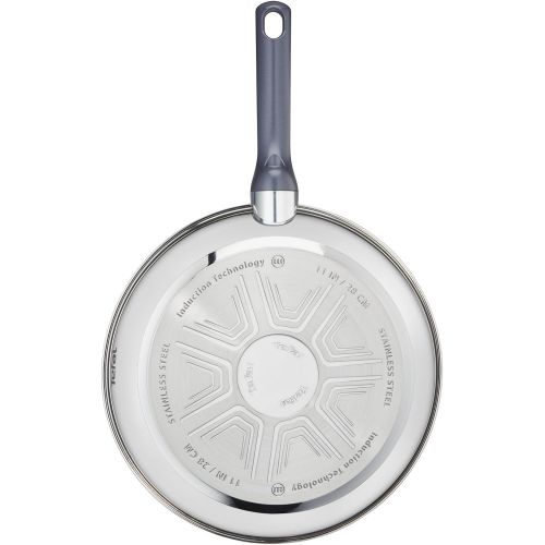 테팔 Tefal g7130714dailycook Pfanne, Edelstahl, Edelstahl, 30cm