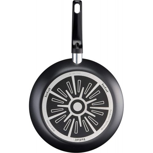 테팔 Tefal B30906 Invissia Bratpfanne 28 cm, Antihaft-Versiegelung, schwarz