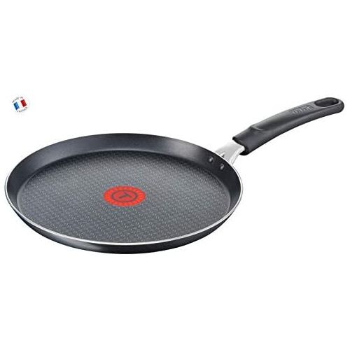 테팔 Tefal Elegance C36710 Crepe-Pfanne 25 cm, Aluminium, schwarz