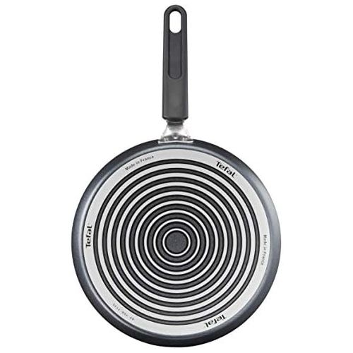 테팔 Tefal Elegance C36710 Crepe-Pfanne 25 cm, Aluminium, schwarz