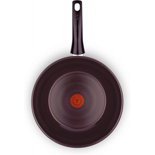 테팔 Tefal C4021912Dark Ruby Wok/Bratpfanne, Aluminium, 28cm