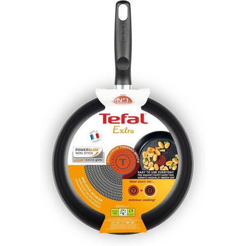 테팔 Tefal Extra Bratpfanne, Aluminium, schwarz, 20 cm