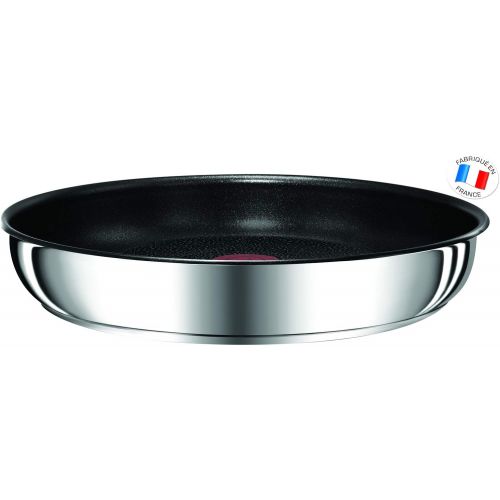 테팔 Tefal l9400632Ingenio Preference Bratpfanne antihaft fuer alle Herde, Induktion, Edelstahl, Edelstahl, 28cm