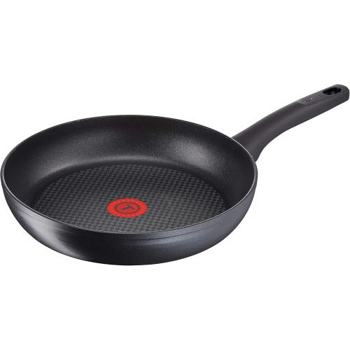 테팔 Tefal G10706 So Tough Bratpfanne (28 cm, Aluminium, Empfohlen von Star-Koch Steffen Henssler) schwarz