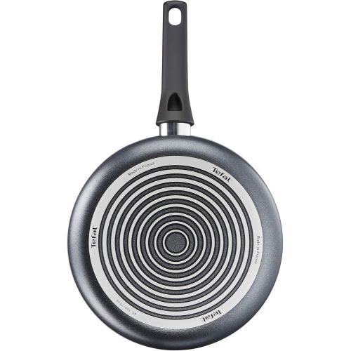 테팔 Tefal Elegance C36733 Schmorpfanne mit Deckel 26 cm, Aluminium, schwarz