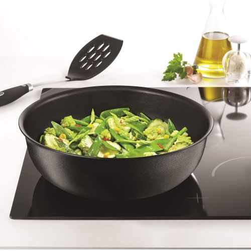 테팔 Tefal L6507702 Ingenio Expertise Wok Aluminium, Alle Kochherde inklusive Induktion, Schwarz, 26cm