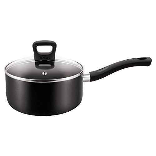 테팔 Tefal Topfset, Aluminium, Black, compact