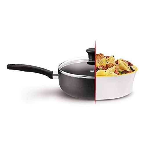 테팔 Tefal Topfset, Aluminium, Black, compact