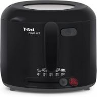 [아마존베스트]T-fal FF1228 Compact 1200-Watt Cool Touch Electric Deep Fryer with Adjustable Temperature and 1.8-Liter Oil Capacity, 2.2-Pound, Black