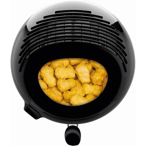 테팔 [아마존베스트]T-fal FF1228 Compact 1200-Watt Cool Touch Electric Deep Fryer with Adjustable Temperature and 1.8-Liter Oil Capacity, 2.2-Pound, Black