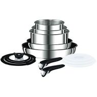 [아마존베스트]T-fal Tefal (T-Fal) Ingenio Pan Set, Stainless Steel, 13-Piece