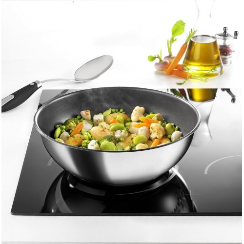 테팔 [아마존베스트]T-fal Tefal (T-Fal) Ingenio Pan Set, Stainless Steel, 13-Piece