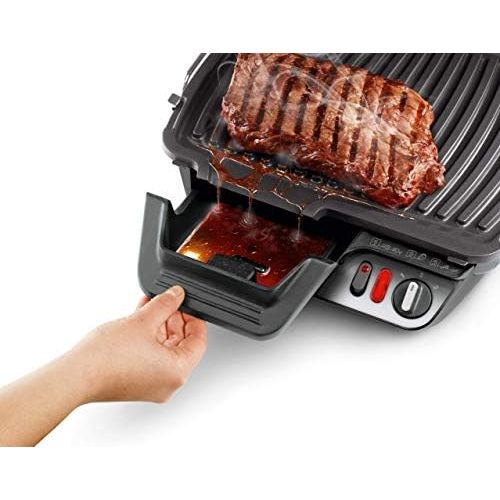 테팔 Tefal GC3060 Kontaktgrill 3-in-1 (2000 Watt, 19 x 31,5 cm) silber