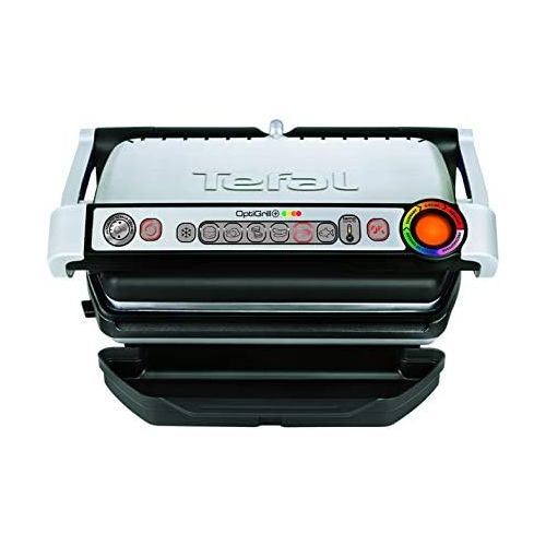 테팔 Tefal GC716D Kontaktgrill, Kunststoff, Schwarz, Metallisch